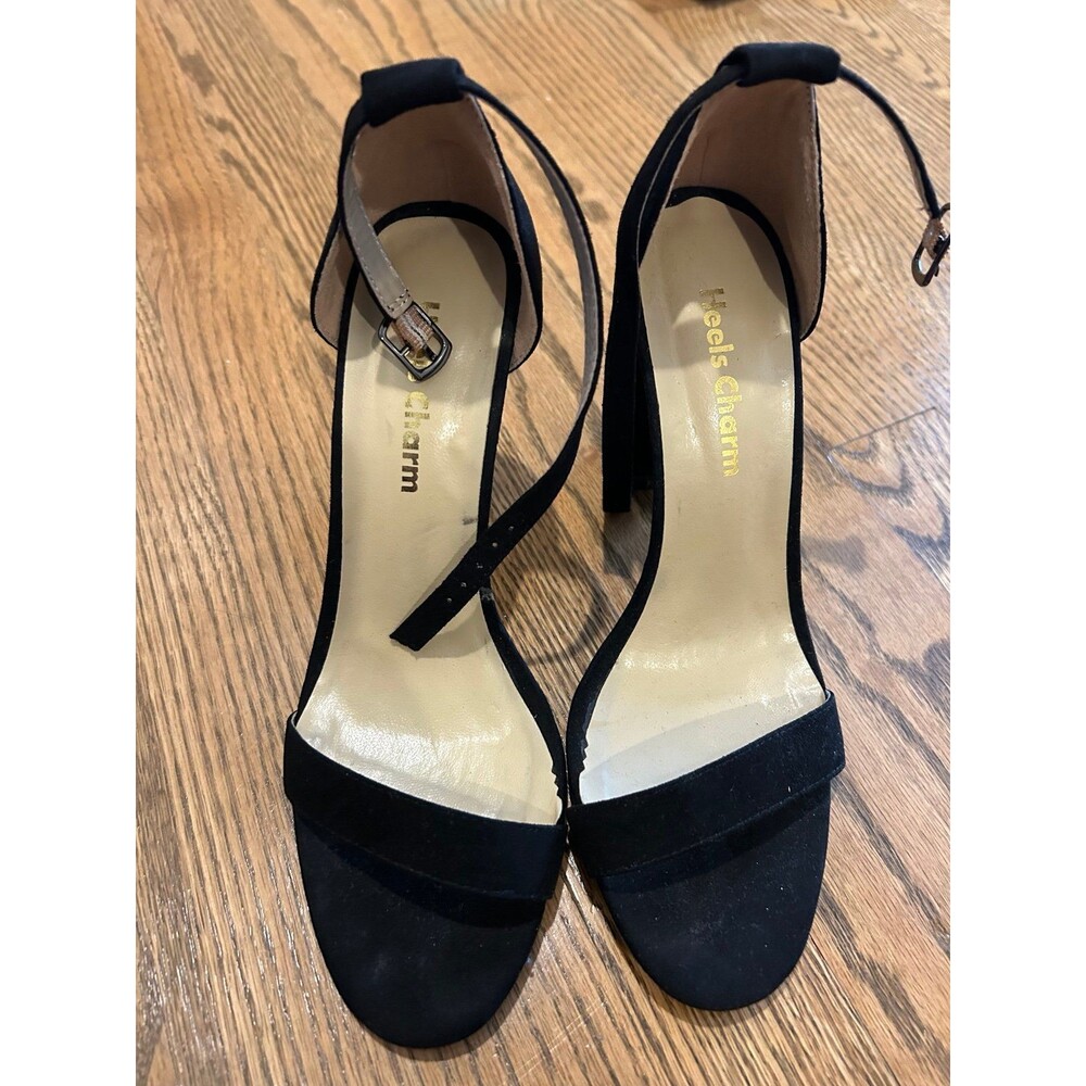 Heels Charms Black Pumps - 7.5